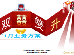 金彩四季双喜双升11月业务方案宣导片44页.ppt
