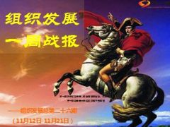 11月组织发展一周战报60页.ppt
