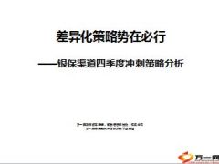 银保渠道四季度冲刺策略分析40页.ppt