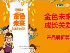 天安天保盈金色未来教育险产品解析27页.ppt