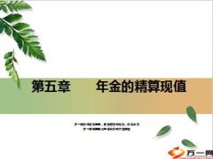 保险精算年金精算现值42页.ppt