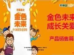 天安天保盈金色未来保险销售篇21页.ppt