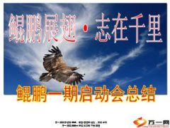 准主管培训鲲鹏启动会总结15页.ppt