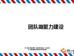 团队凝聚力打造建设14页.ppt