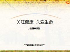 丁云生健康讲座重疾不重57页.ppt