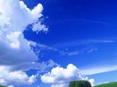 动画音乐效果蓝天白云风筝PPT模板10页.ppt