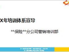 分公司营销培训部培训体系宣导38页.ppt