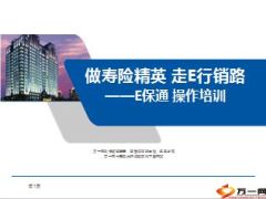 新华保险E保通操作培训110页.ppt