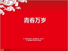 献给组训开门红寄予青春万岁9页.ppt