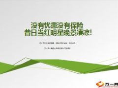 没有忧患没有保险昔日当红明星晚景凄凉9页.ppt