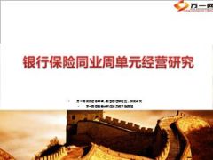银行保险同业单单元经营研究35页.ppt