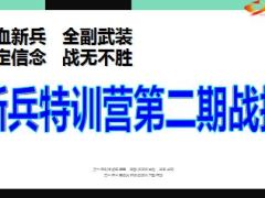 新兵营战报机构动态23页.ppt