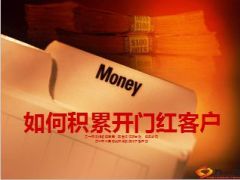 如何积累开门红客户13页.ppt
