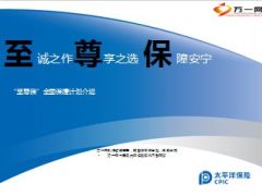 太平洋至尊保全面保障计划介绍19页.ppt