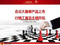 合众人寿大盈家新品上市行销工具主顾开拓42页.ppt