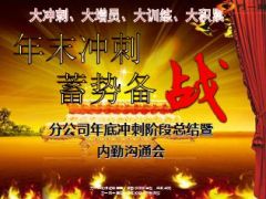 分公司2014年底冲刺阶段总结暨内勤沟通会47页.ppt