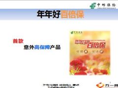 中邮年年好百倍保保险介绍13页.ppt