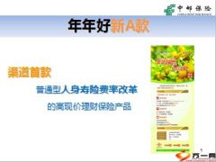 中邮保险年年好新A款介绍6页.ppt