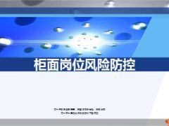柜面岗位风险防控64页.ppt