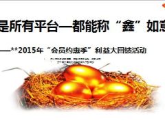 2015年利益大回馈活动项目核心原理管理动作50页.ppt