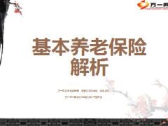 基本养老保险解析25页.ppt