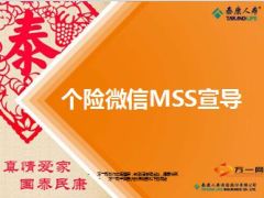 泰康个险微信MSS宣导21页.ppt