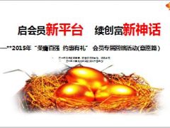 会员利益大派送产说会平台意愿营销员版44页.ppt