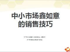 中国人寿中小市场鑫如意的销售技巧17页.ppt