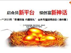会员利益大派送平台操作宣导营销员版50页.ppt