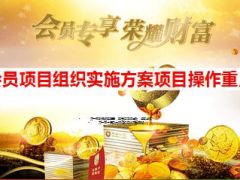会员项目组织实施方案项目操作重点44页.ppt