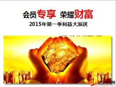 2015会员专享利益大派送业务员宣导版89页.ppt
