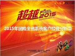 2015年团险全省系统客户经营分析会16页.ppt