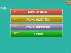 月收入分析会作用运作要点案例展示工具45页.ppt