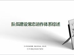 队伍建设常态运作体系综述75页.ppt