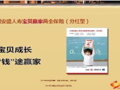 工银安盛人寿宝贝赢家保险产品案例销售篇54页.ppt