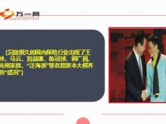 王健林马云等人齐聚保险圈成熟险企股价急涨11页.ppt