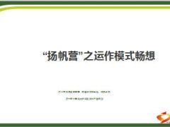 衔接培训扬帆营运作模式操作方式19页.ppt