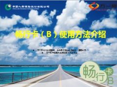 国寿畅行卡B使用方法介绍6页.ppt