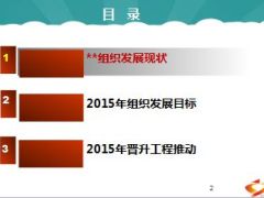 组织发展现状2015年组织发展目标晋升工程推动34页.ppt