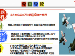 每日新闻早会资讯2015年3月7日早会使用15页.ppt