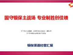 银保渠道季度经营思路措施2015规划26页.ppt