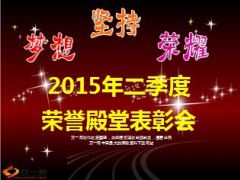 2015年二季度荣誉殿堂57页.ppt