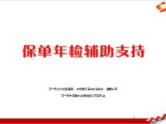 保单体检辅助支持40页.ppt