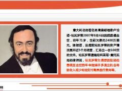 世界著名歌唱家帕瓦罗蒂生前因病欠债2400万美元12页.ppt