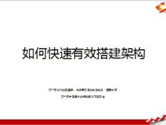 如何快速有效搭建架构34页.ppt