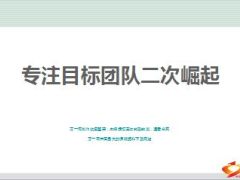分享专注目标团队二次崛起16页.ppt
