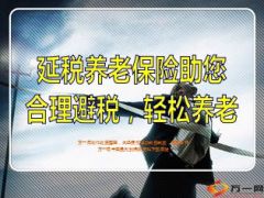 2015延税养老保险助您合理避税轻松养老12页.ppt