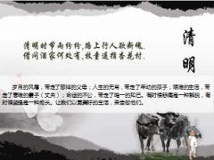 2015年清明节特别早会专题8页.ppt