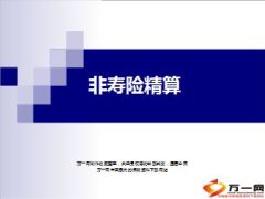 非寿险精算212页.ppt