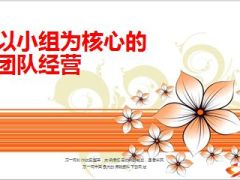 以小组为核心的团队经营27页.ppt